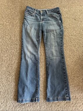 Gap 1969 Long & Lean Distressed Jeans